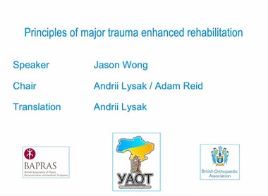 Principles of major trauma enhanced rehabilitation image