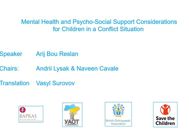  Mental health and psycho-social support considerations for children in a conflict situation  image