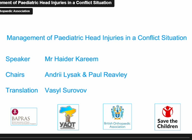 Management of Paediatric Head Injuries in a Conflict Situation image