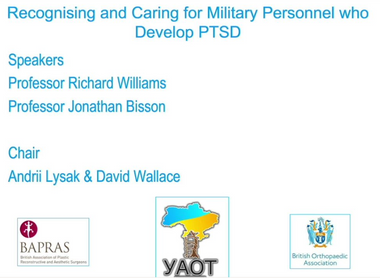 Recognising and caring for military personnel who develop PTSD image