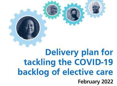 Statement on the publication of the Government’s Elective Recovery Plan image