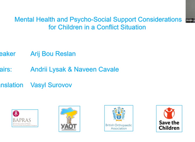  Mental Health and Psycho-Social Support Considerations for Children in a Conflict Situation  image