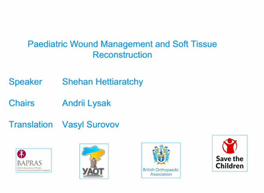 Paediatric wound management and soft tissue reconstruction image