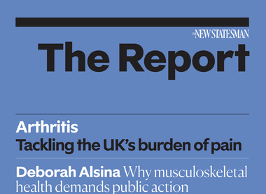 Arthritis: tackling the UK’s burden of pain - New Statesman report image
