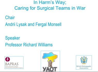 In harm’s way: Caring for surgical teams in war image