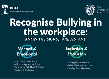 BOA and BOTA launch new poster on bullying image