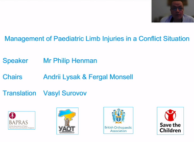 Management of Paediatric Limb Injuries in a Conflict Situation image