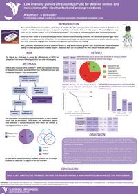 298 - Low intensity pulsed ultrasound (LIPUS) in delayed union and non-unions after elective foot and ankle procedures1.jpg